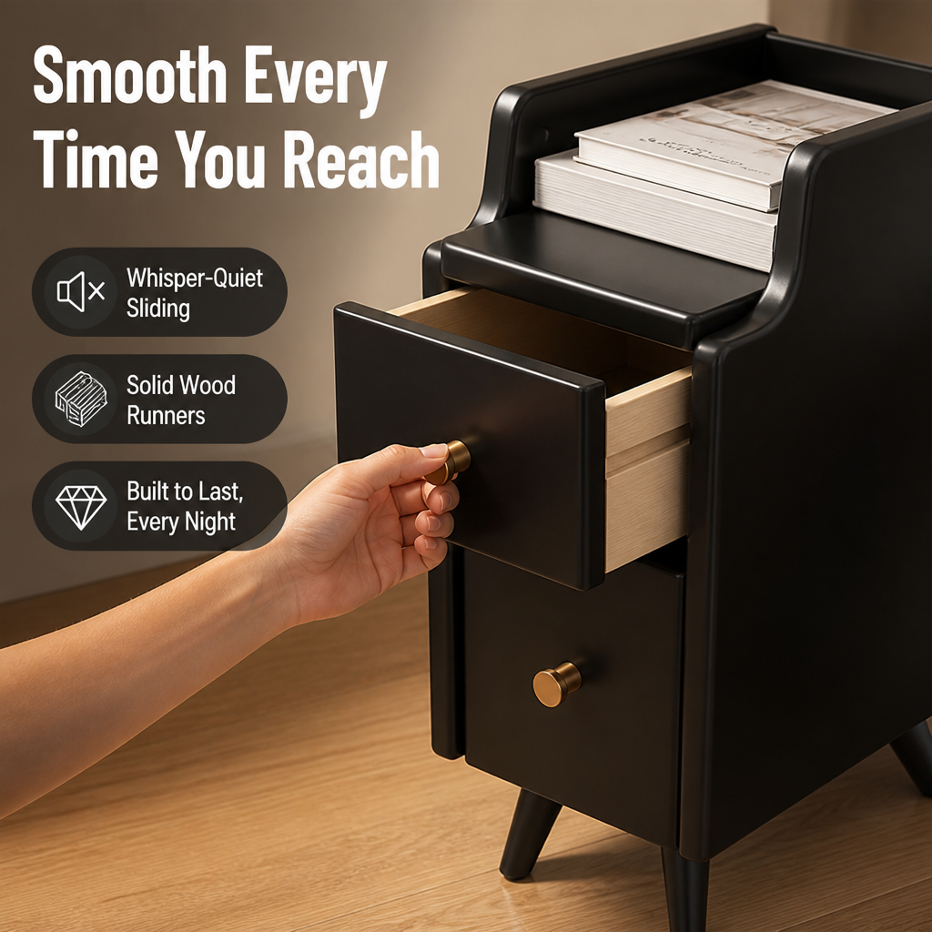 VeroNest™ Bedside Table — Reclaim Your Space and Calm Your Chaos Every Night