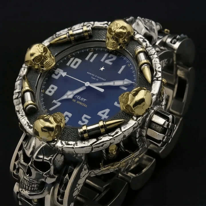 RazorEdge™ Viper Skull Watch — Unleash Fierce Confidence That Commands Every Room