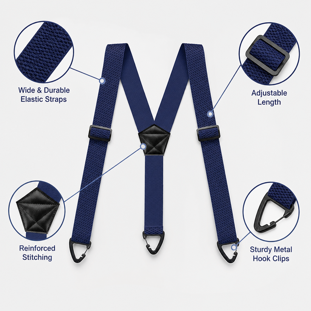 IronHold™ Suspenders — Rock-Solid Support That Never Lets You Down