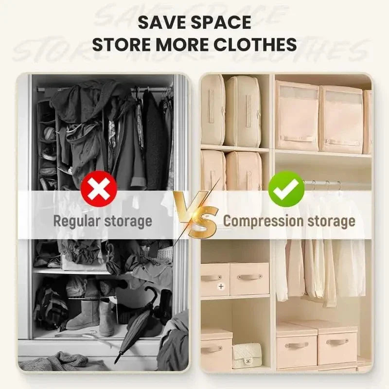Compression Bag for Organizing Space – Tame Clutter with Ease!