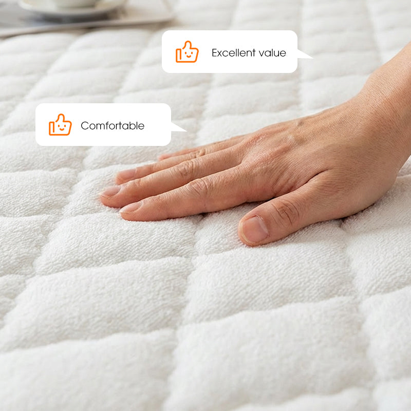 FortiRest™ Bedding Set — Sleep Soundly with Plush, Waterproof Protection That Never Shifts