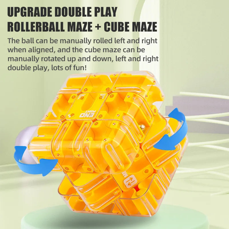 3D Stress Relief Cube – Calm Your Hands, Sharpen Your Mind, Conquer Each Day
