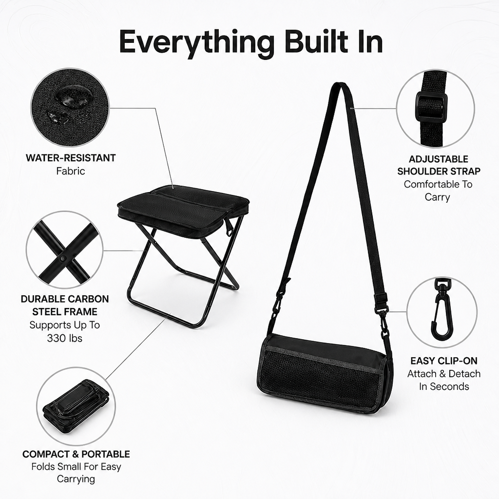 VeroRest™ — Instant, Rock-Solid Comfort Wherever Your Adventures Take You