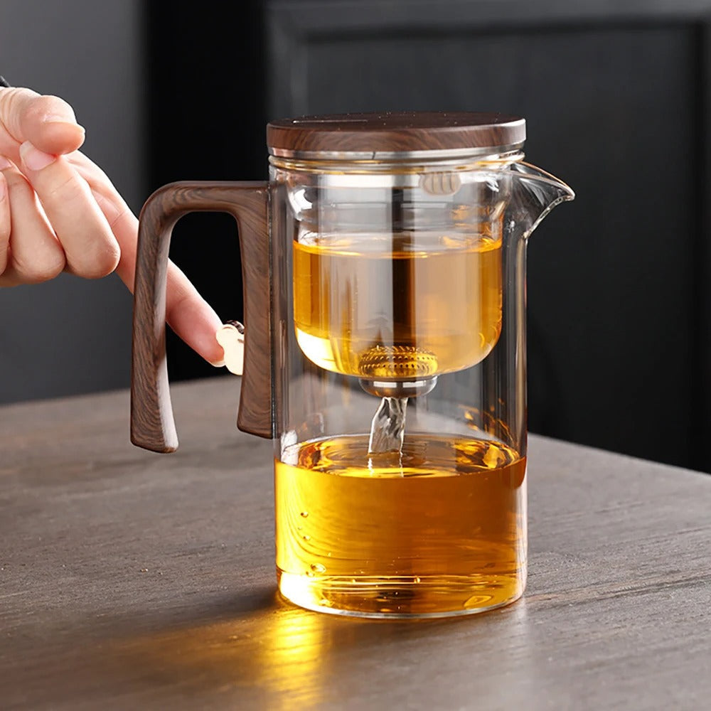 TeaCraftr™ — Effortless Elegance Brewing Your Perfect, Calm-Inducing Cup Every Time