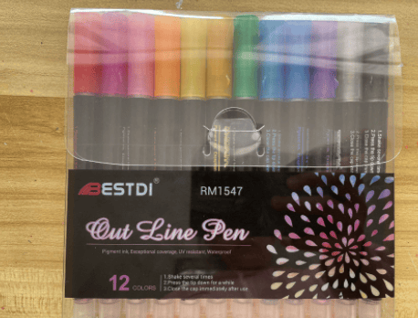 Colorful Dual Markers for Creative Effects