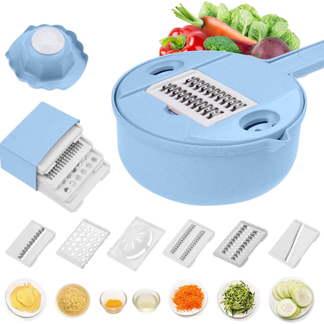 12-in-1 Vegetable Slicer – Transform Your Kitchen into a Clean Cooking Haven