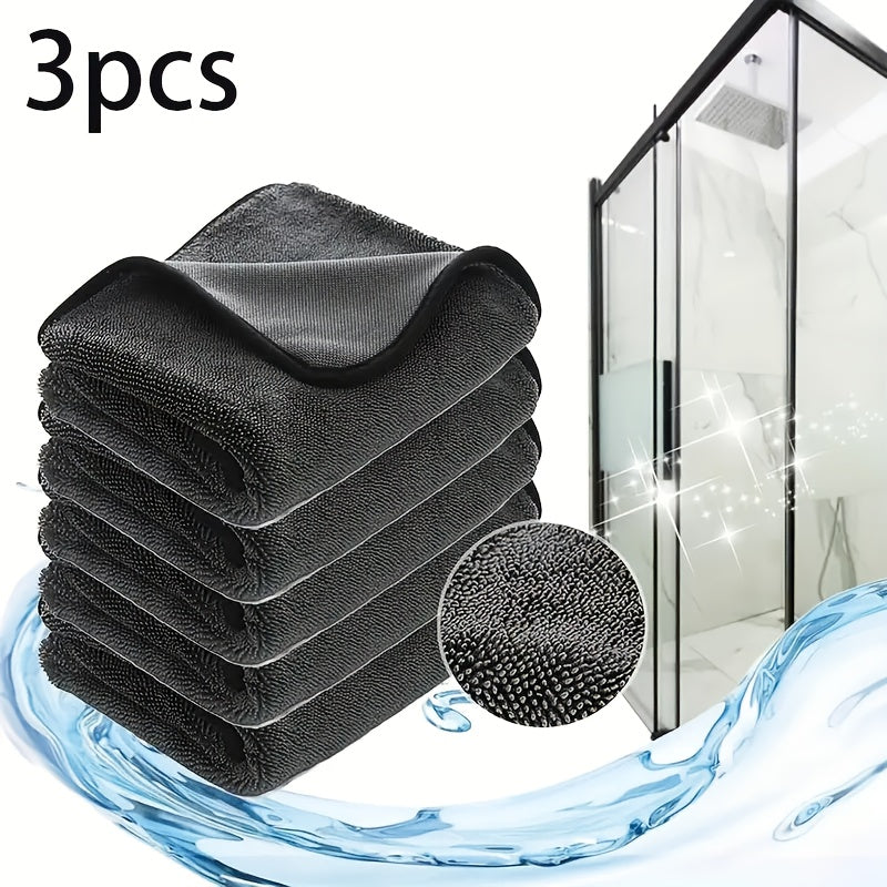 Set of 3 Microfiber Cleaning Cloths