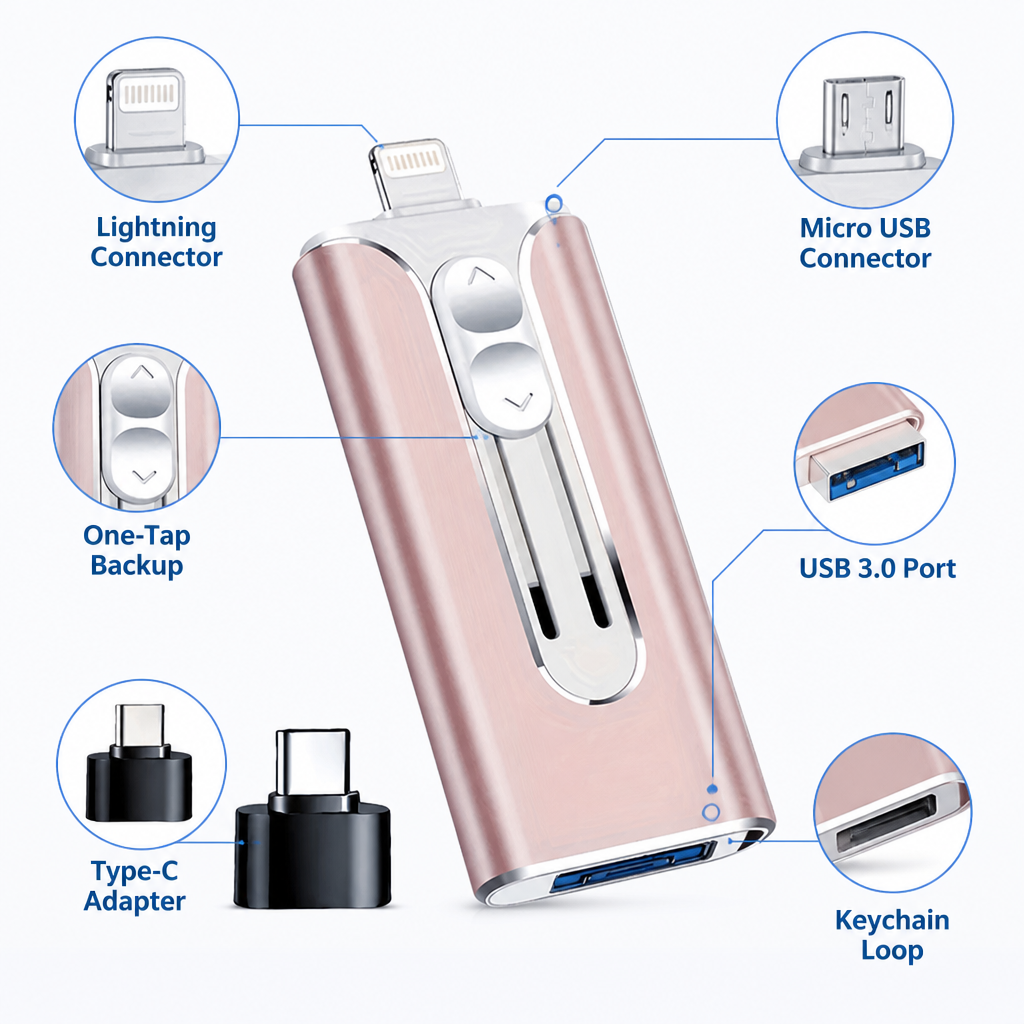 GeniusDrive™ — Instantly Unlock Limitless Storage and Carry Every Memory Everywhere