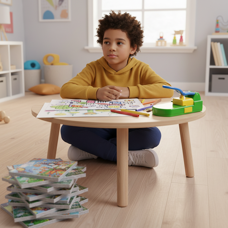 DIY Puzzle Creator with Storage – Design Your Own Puzzles
