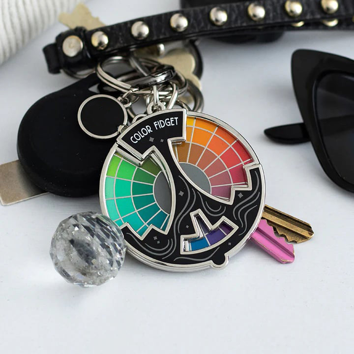 ChromoSpin Pin - The Color Wheel that Keeps Spinning