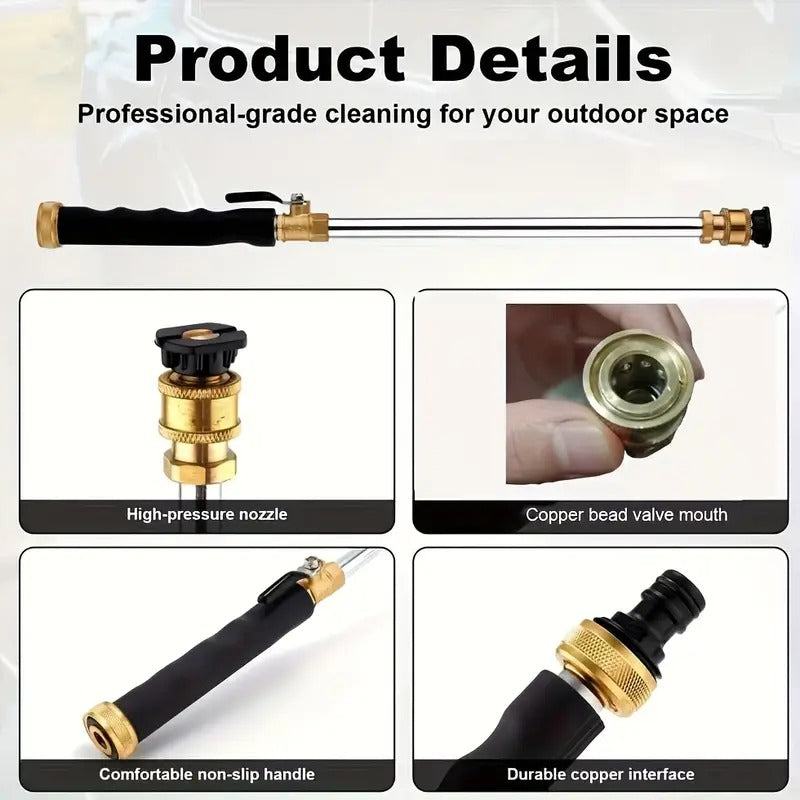 Powerful Jet Cleaner – Banish Stubborn Dirt for a Spotless Garden!