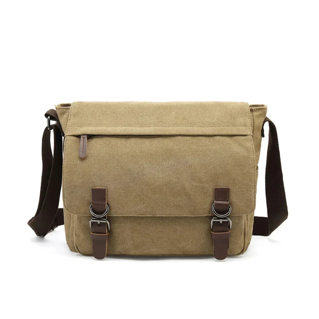 Stylish Canvas Shoulder Bag for Organized Travel