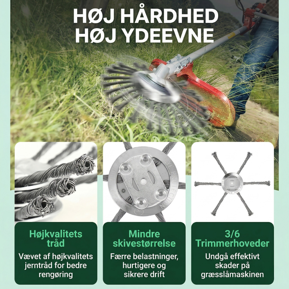 Steel Wire Replacement Head for Trimmer