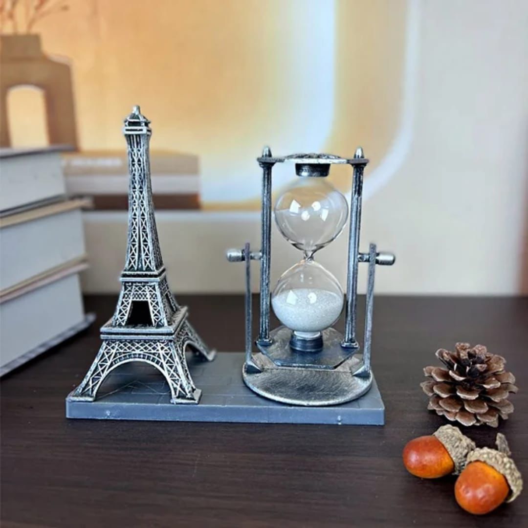 Vintage Giant Wheel Hourglass - Transform Your Space with Timeless Elegance