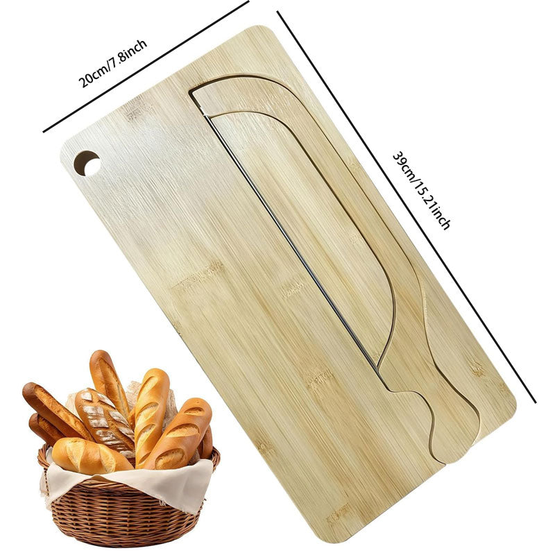 Effortless Slicing Tool – Glide Through Any Slice for Fresh Bread and More