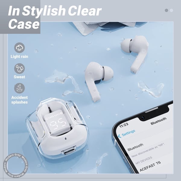 PulsePure™ Wireless Earbuds — Escape the Chaos with Crystal-Clear Sound and All-Day Comfort
