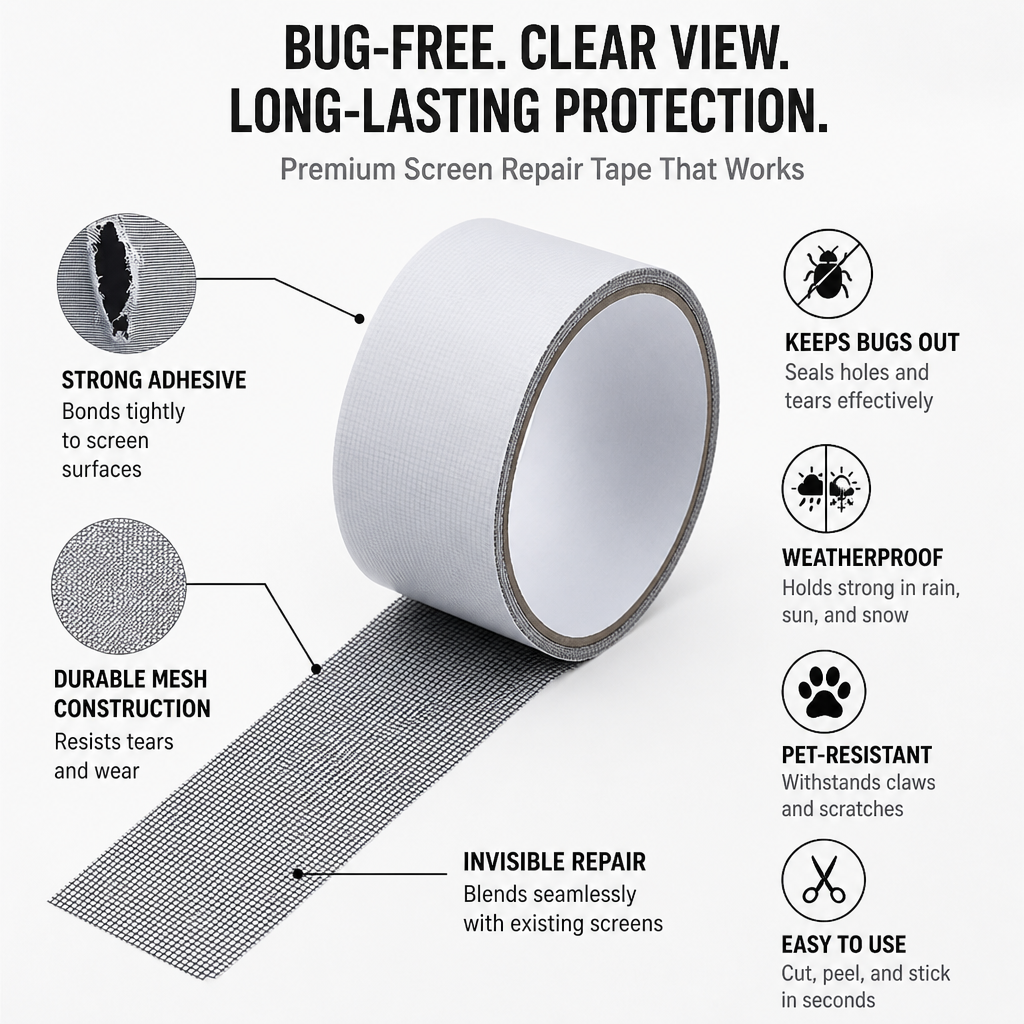 BugBlockerPro™ — Lock Out Bugs and Restore Crystal-Clear Screens Instantly