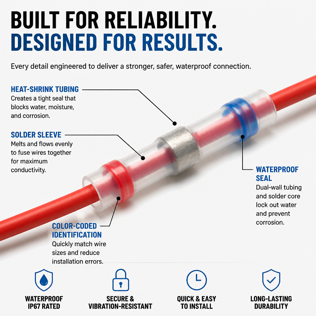 AquaSealPro™ — Make Every Wire Connection Bulletproof and Totally Stress-Free