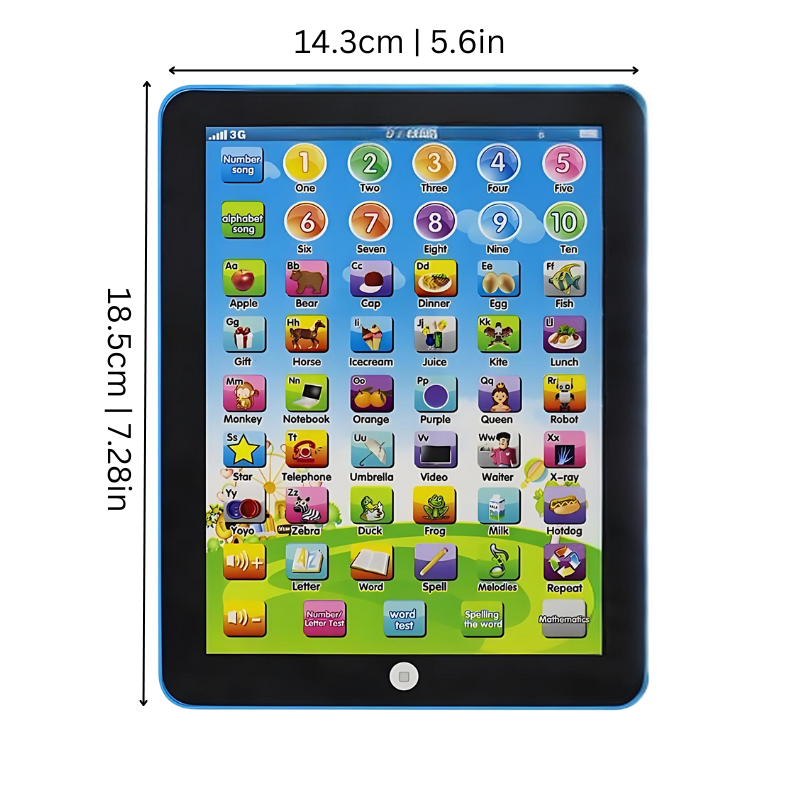 Touch Tablet for Easy Learning - Engaging Fun that Builds Confidence