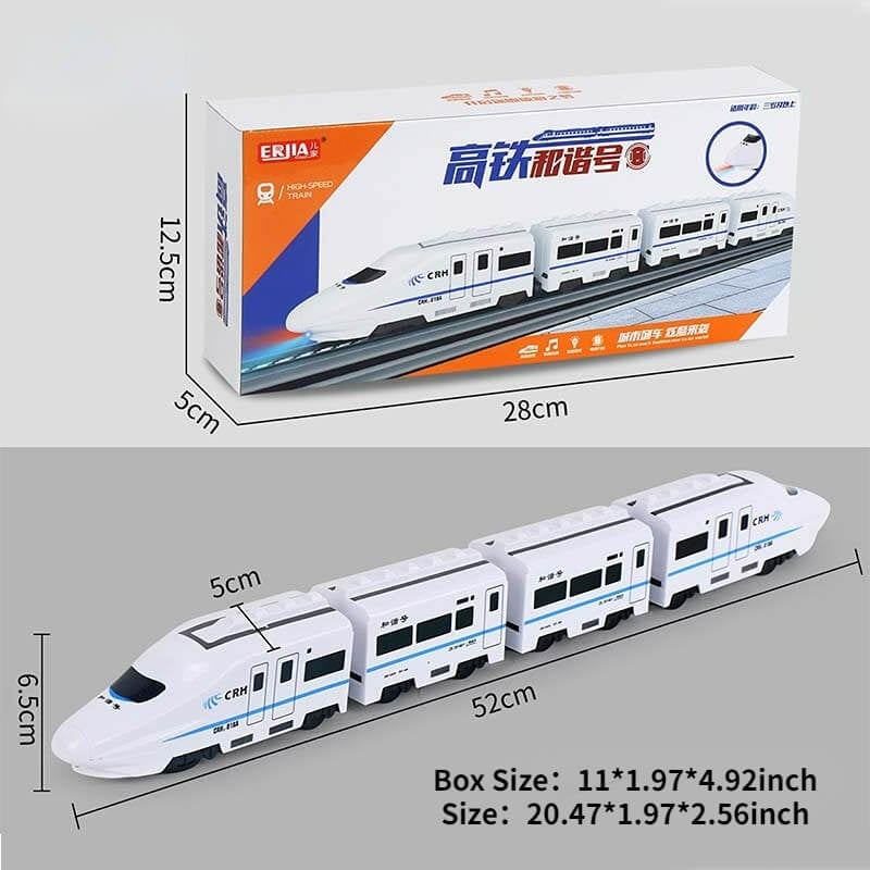 Realistic Toy High-Speed Train for Kids