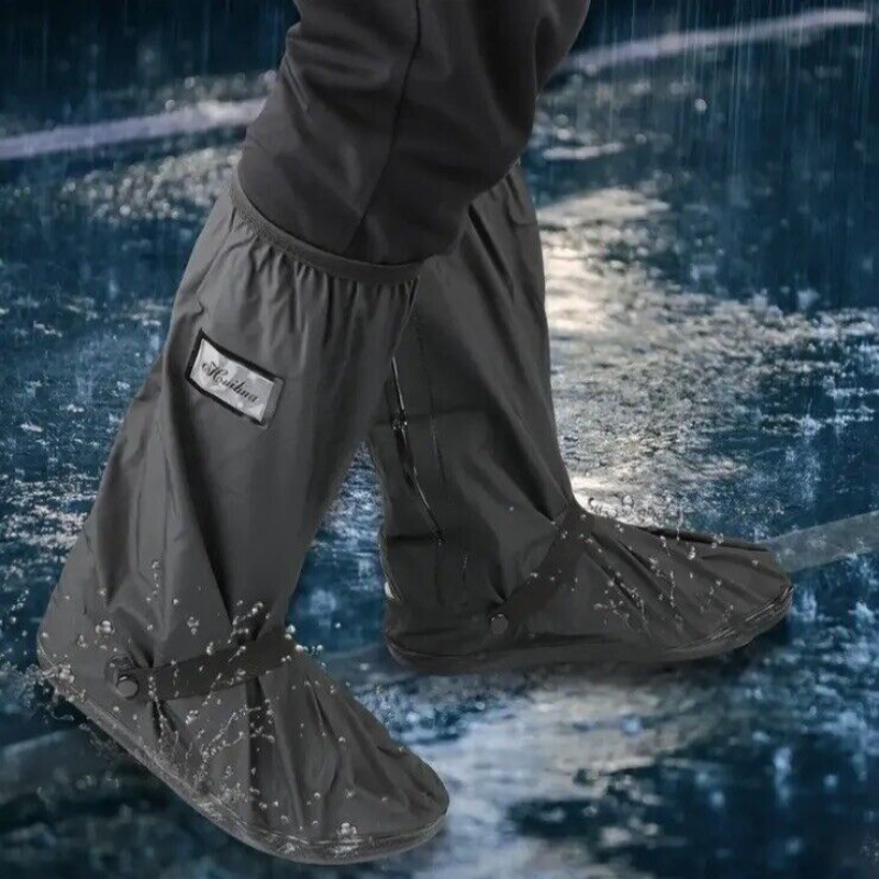 Waterproof Shoe Covers - Secure Grip for Dry Feet and Full Mobility