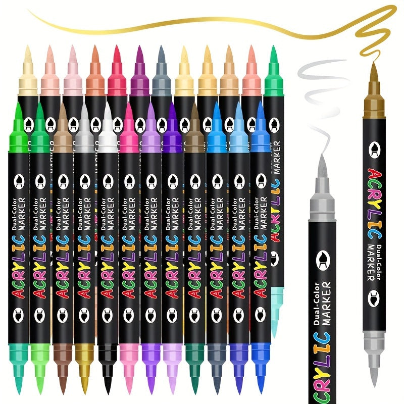 Set of 120 Acrylic Markers