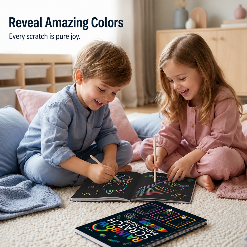 ColorFlare™ — Ignite Your Imagination with Every Vivid Scratch