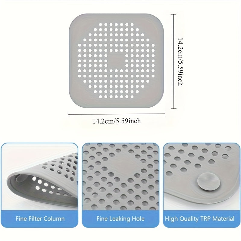 Silicone Drain Filter Set of 4