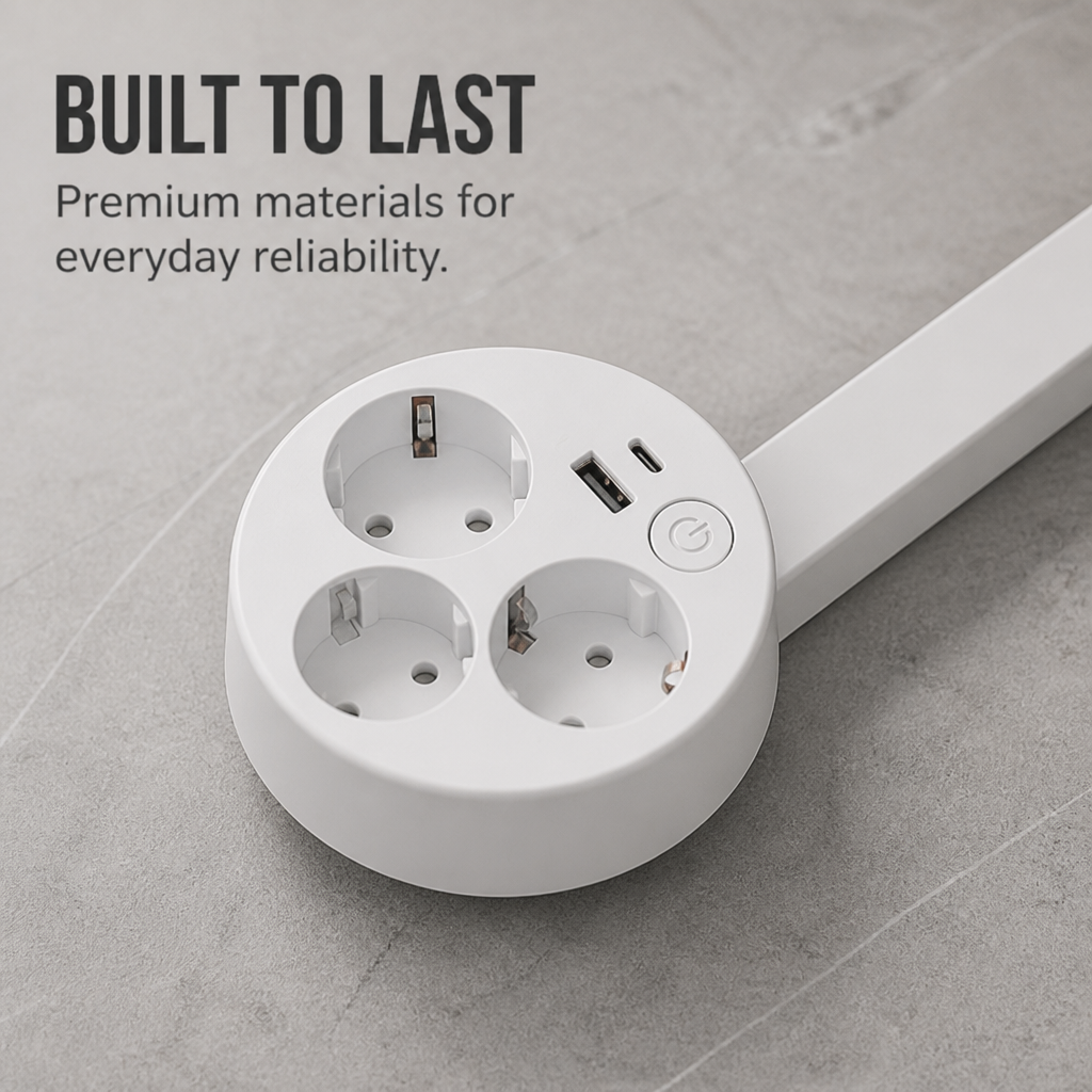 VoltEase™ — Effortless Power Access That Ends Your Outlet Struggles