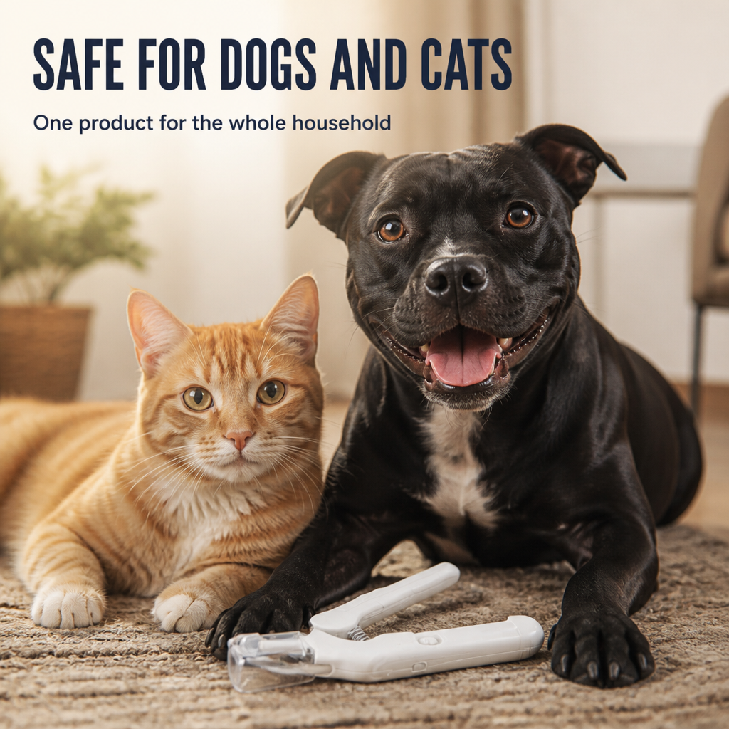 ClariPaw™ — Light Up Every Nail for Fearless, Stress-Free Grooming