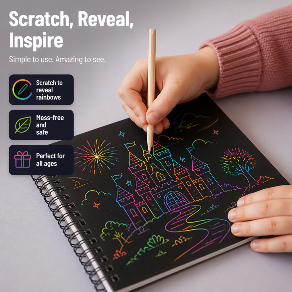 ColorFlare™ — Ignite Your Imagination with Every Vivid Scratch