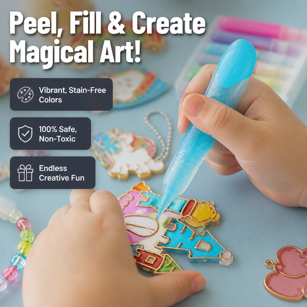 WonderSpark™ — Unlock Your Child’s Bold Creativity with Safe, Mess-Free Fun