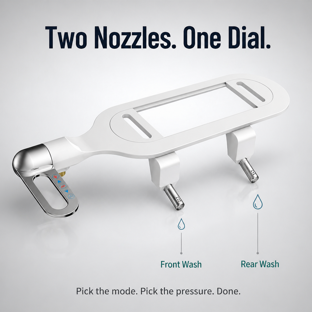 HydraPurify™ — Stop Wiping Raw, Skip the Plumber, Feel Actually Clean