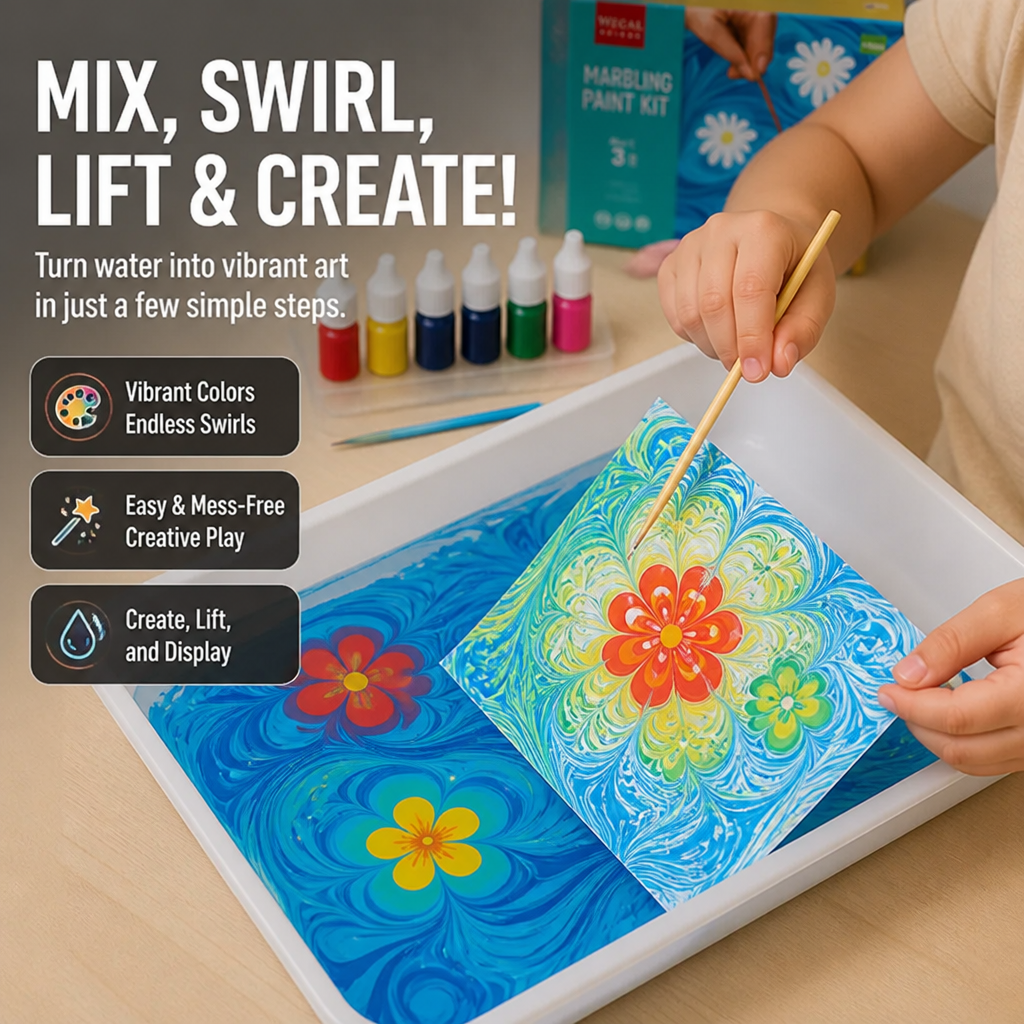 ColorWave™ — Ignite Your Child’s Imagination with Mesmerizing, Mess-Free Masterpieces