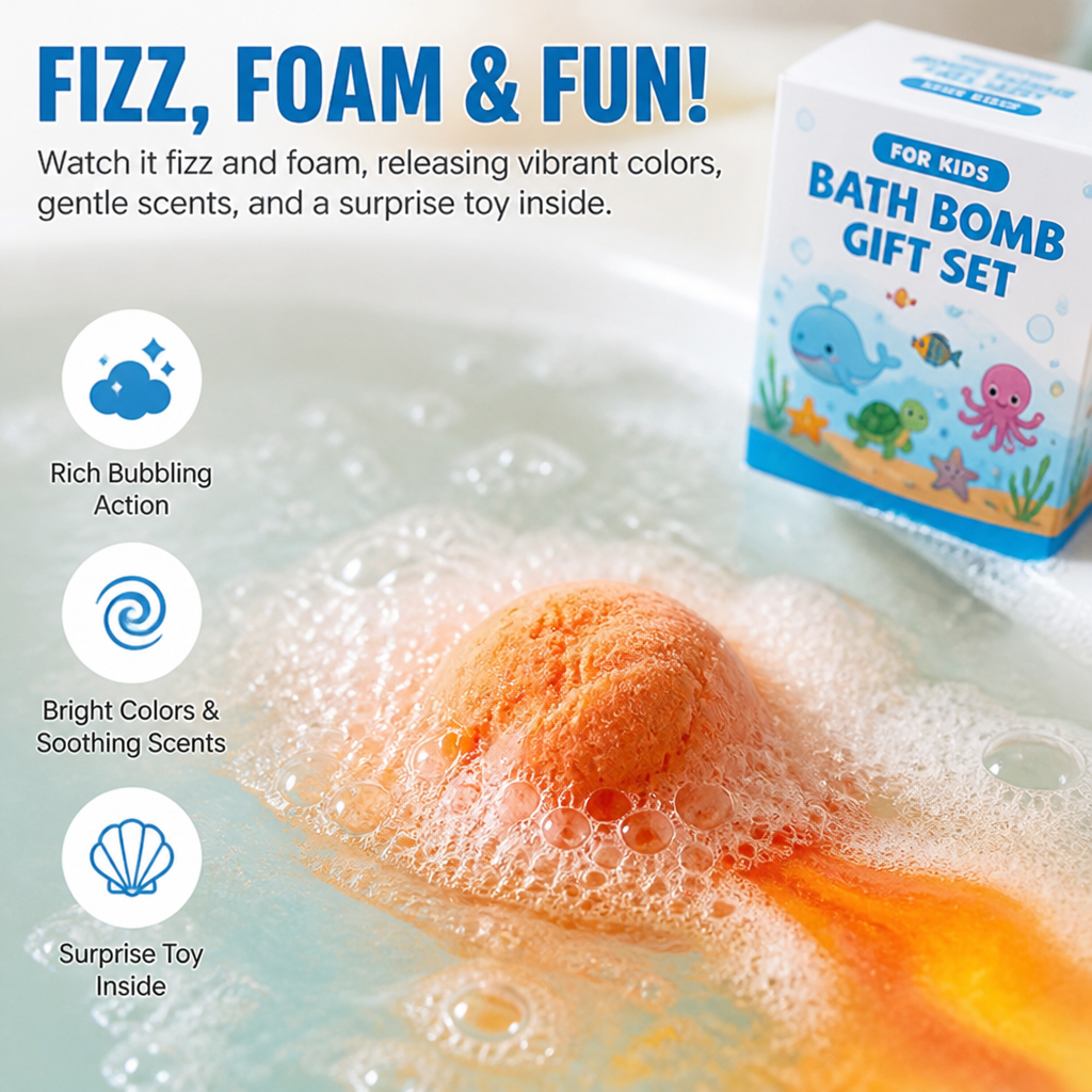 TidalJoy™ — Make Every Bath a Magical Escape Kids Beg For and Skin Loves
