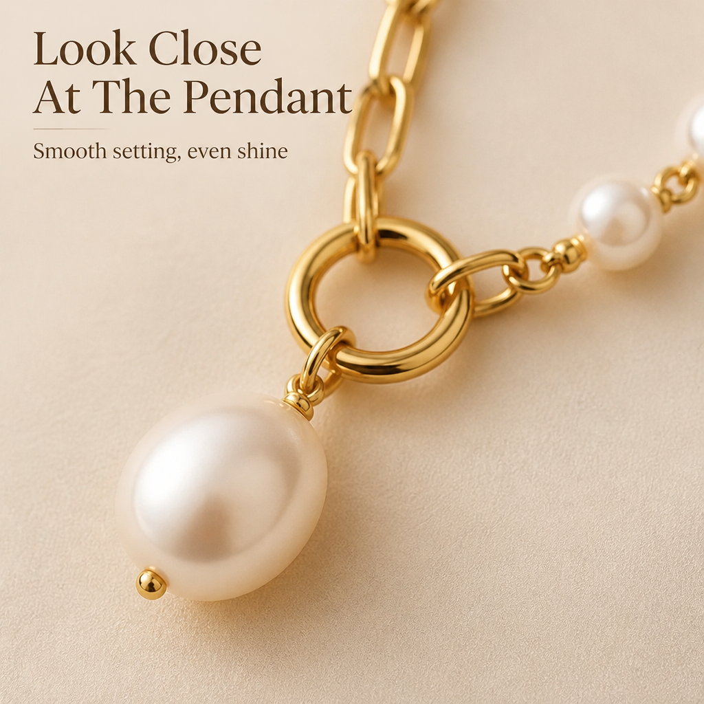 LumaPearl™ Necklace — Own Every Moment with Unstoppable Shine and Style