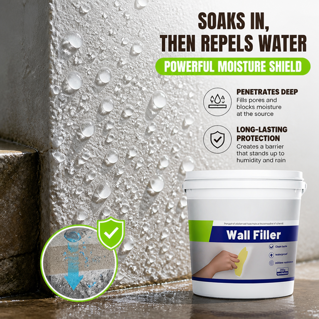 ProShield™ — Transform Cracked, Moldy Walls into Smooth, Moisture-Proof Masterpieces