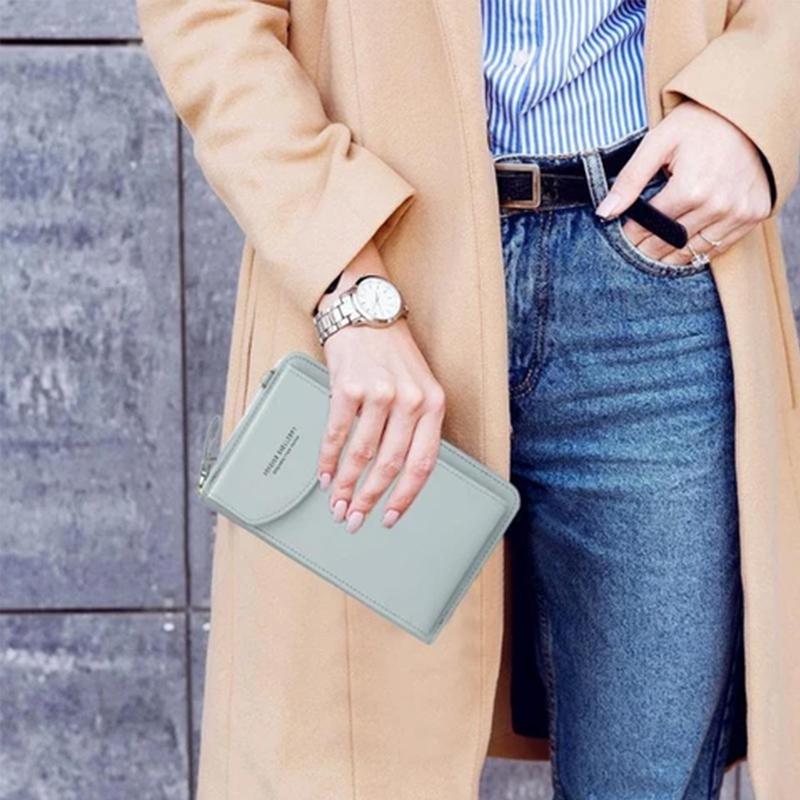 Practical and elegant mobile phone pouch