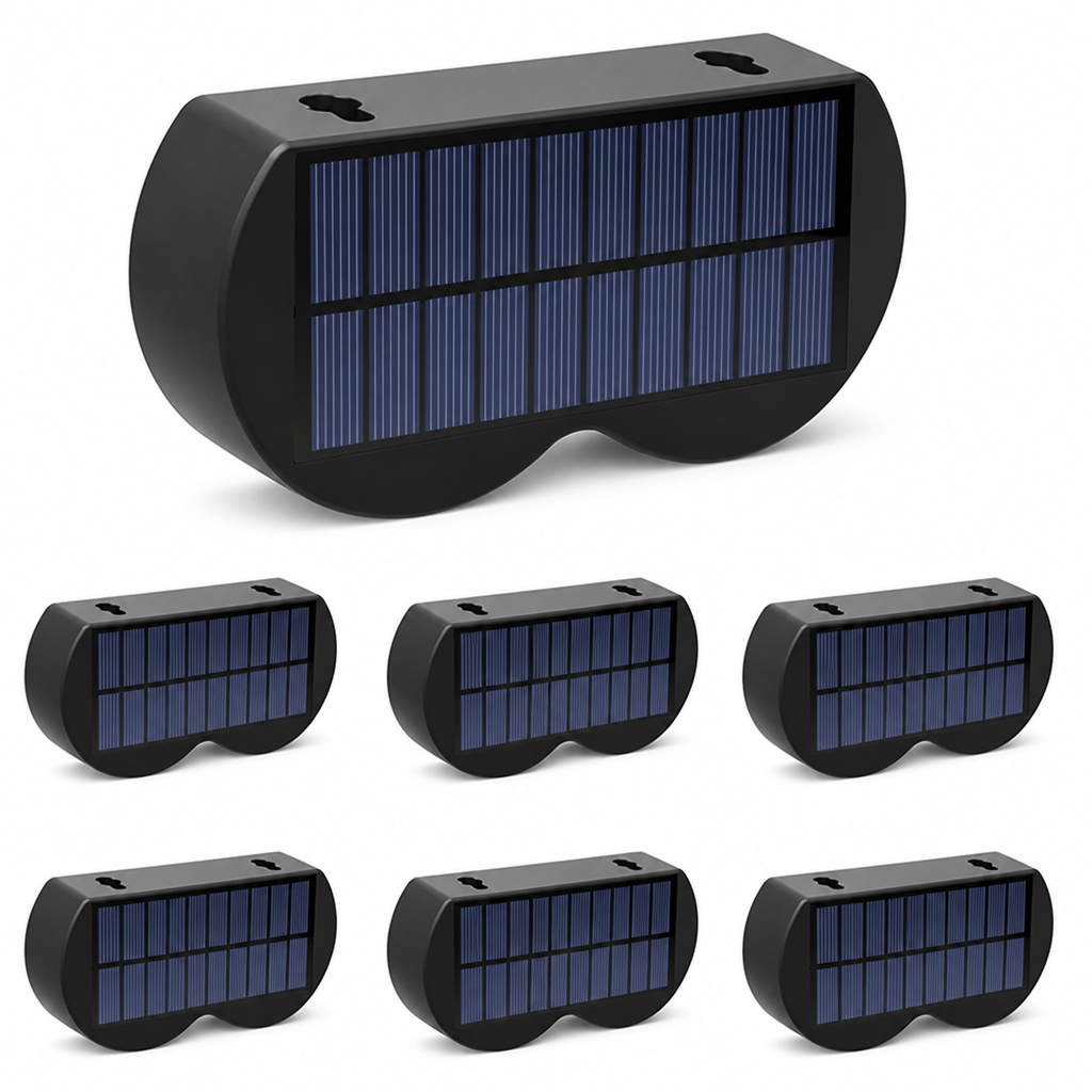 RadiantRay™ Solar Fence Lights — Transform Your Nights with Endless Color and Effortless Glow