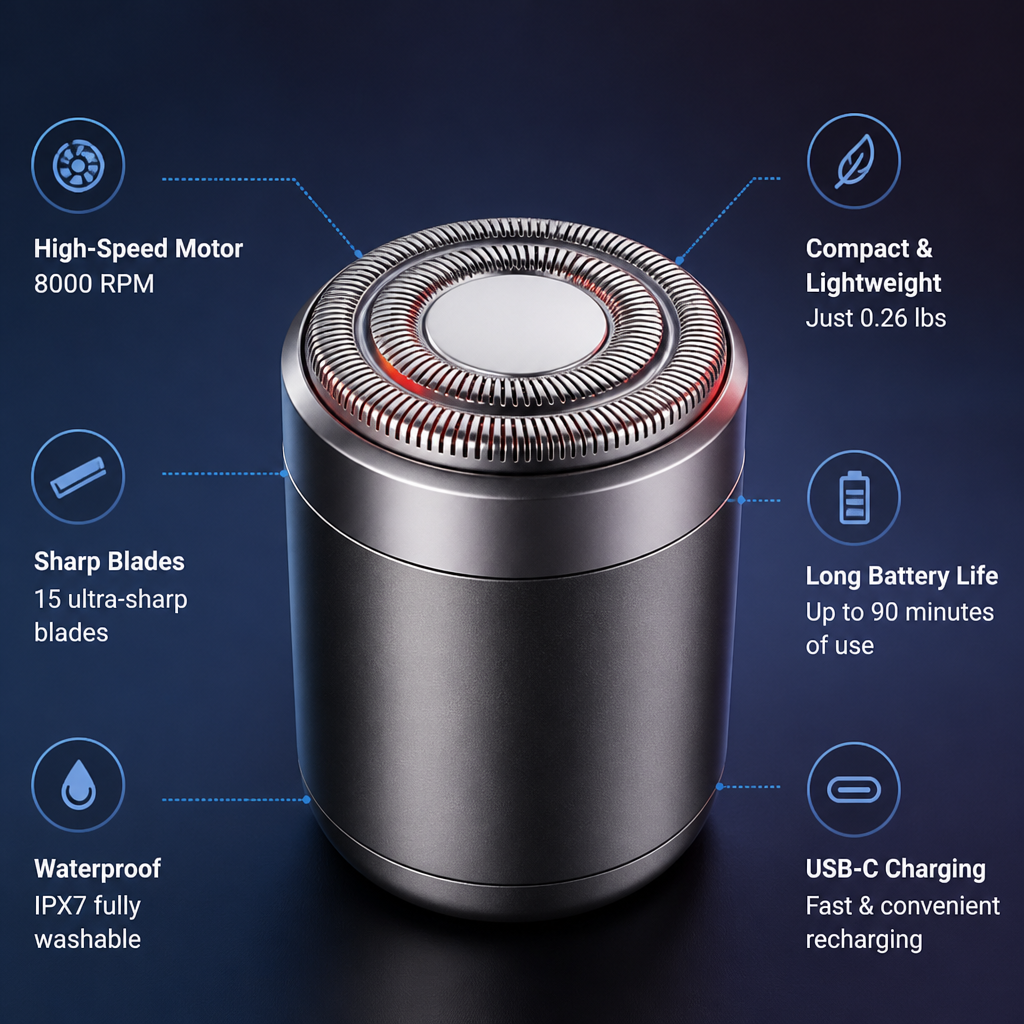 BladeHaven™ — Pocket-Sized Power for Silky Smooth Confidence Anytime