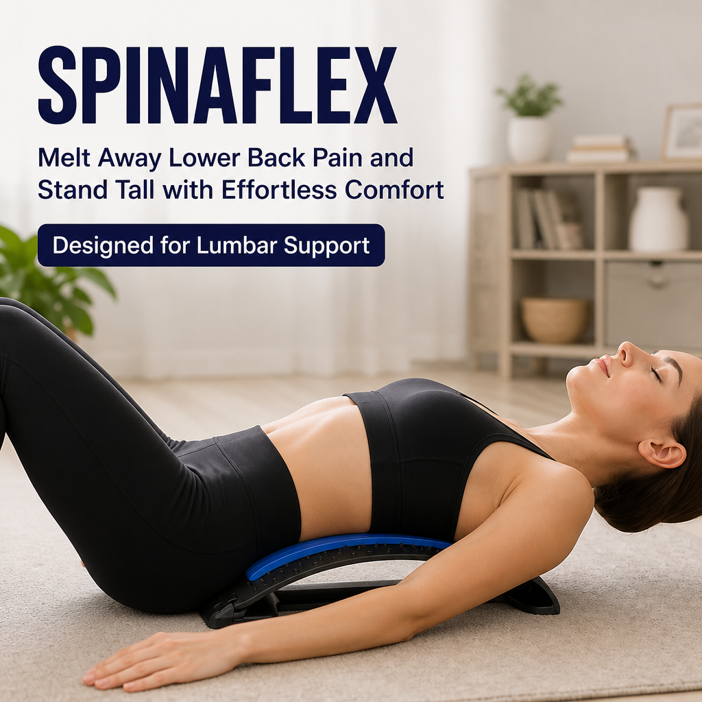 SpinaFlex™ — Melt Away Back Pain and Stand Tall with Effortless Comfort
