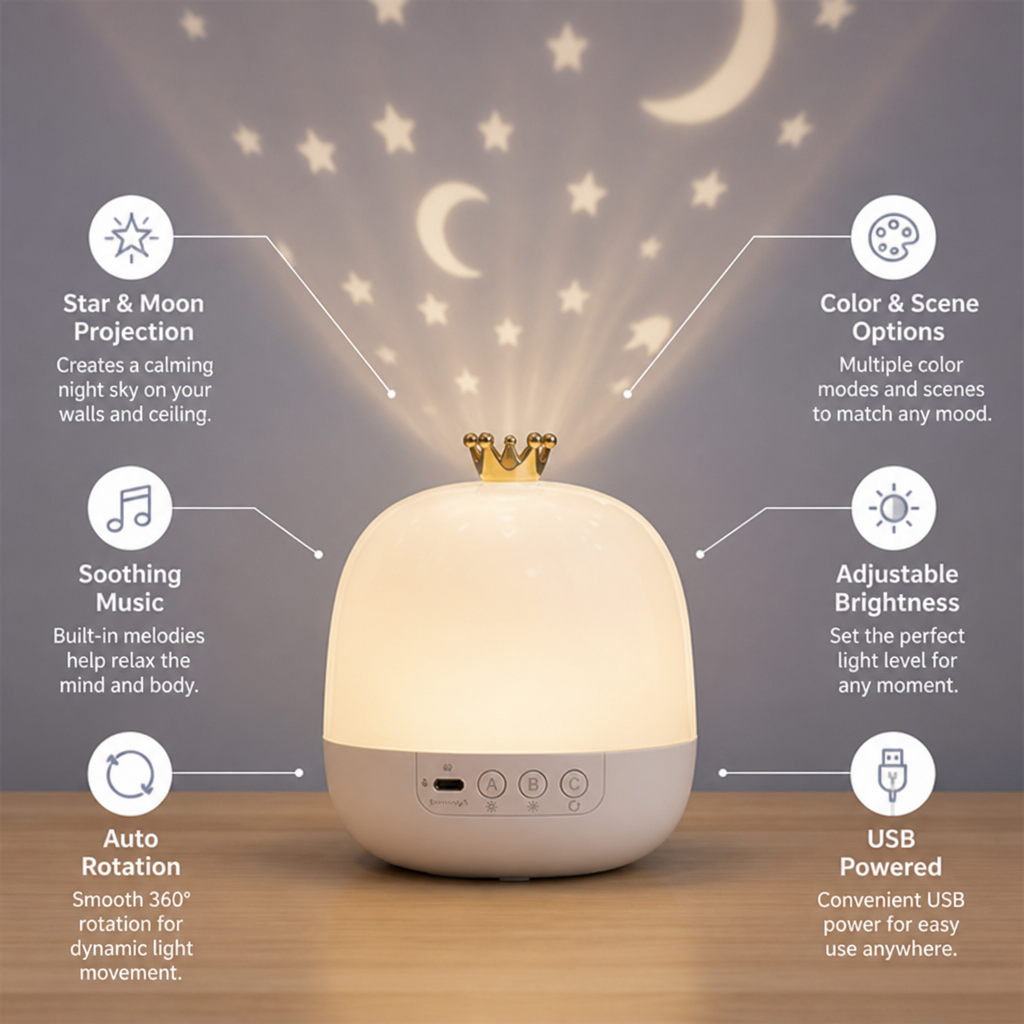 LumaAura™ — Escape Into Soothing Stars and Blissful Nights Every Time