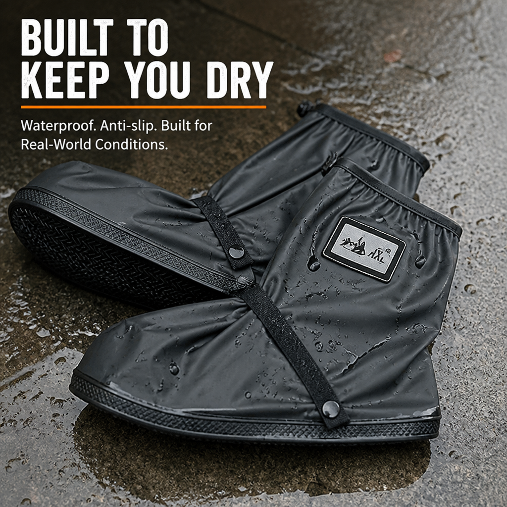 HydroStep™ — Walk Boldly Anywhere with Dry Shoes and Unshakable Grip
