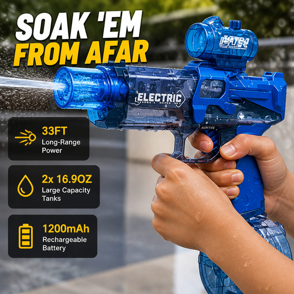 TorrentStrike™ — Dominate Every Splash with Long-Range Power and Unstoppable Soak-Time