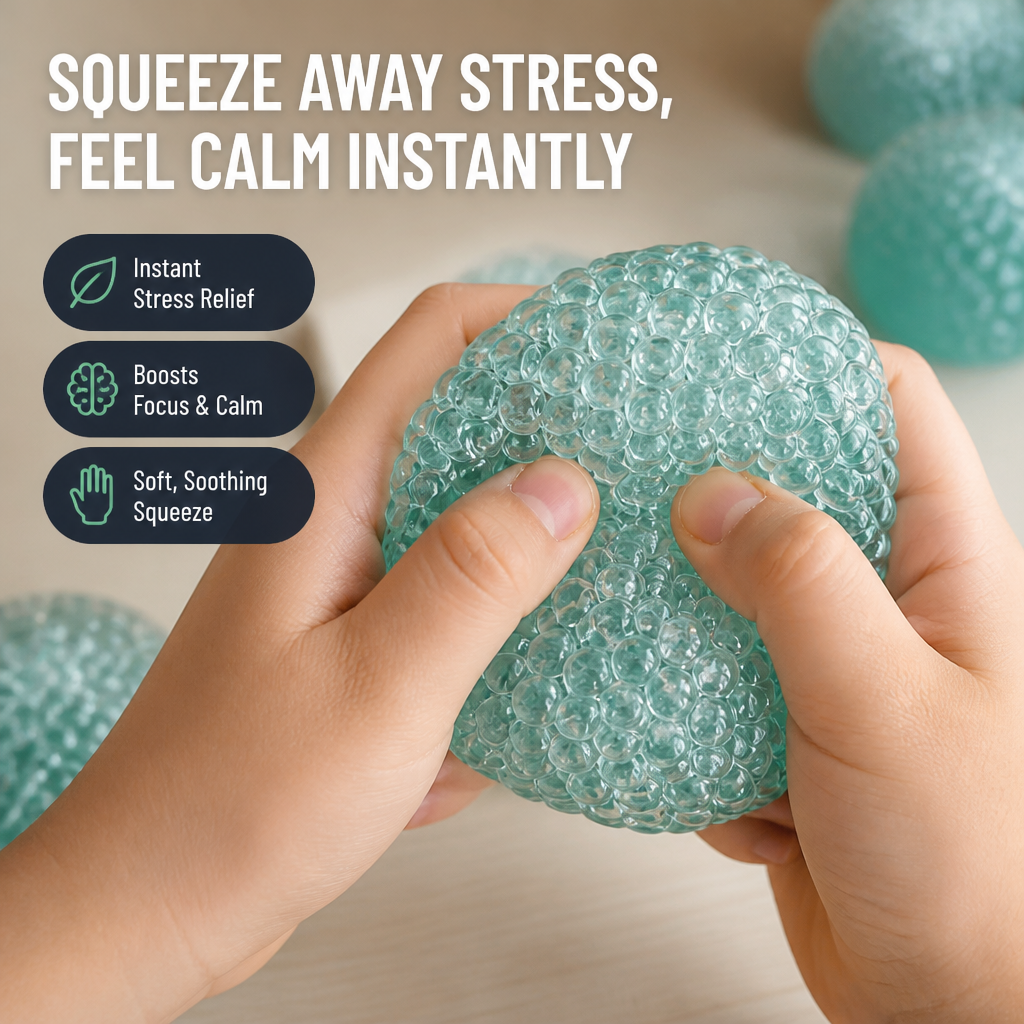 SereniBall™ — Melt Away Stress and Ignite Laser-Sharp Focus Instantly