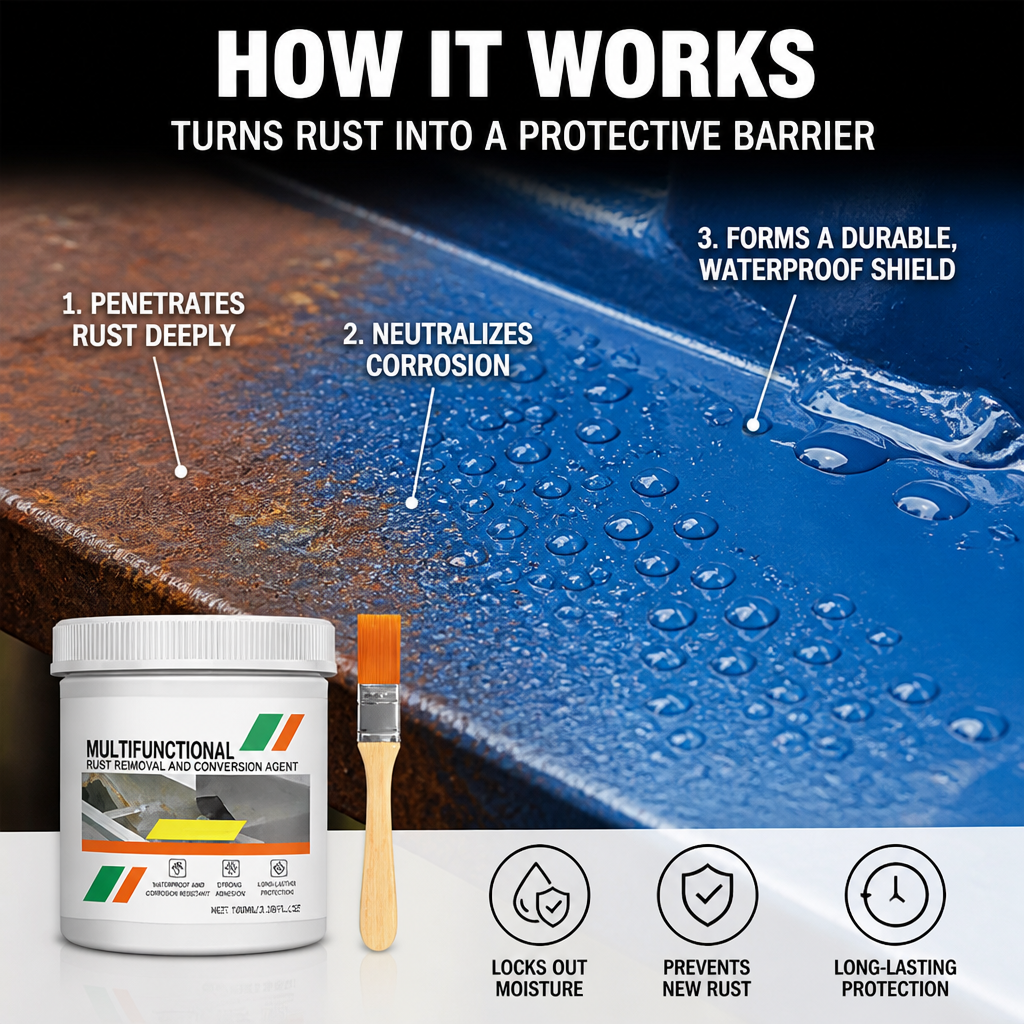 MetalMatte™ — Turn Rusted Metal Into a Lasting, Invisible Fortress of Strength
