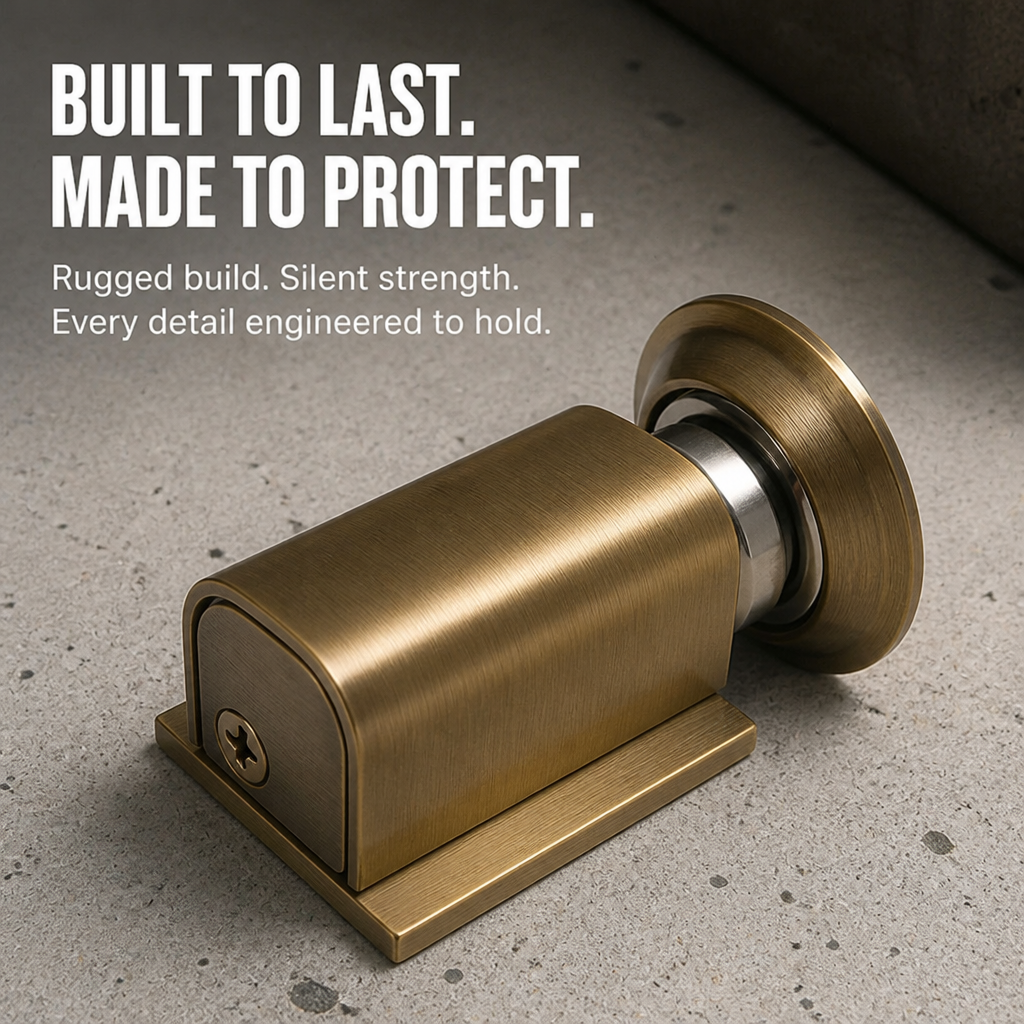 MagnaHold™ — Stop Door Slams and Protect Your Home with Silent, Ironclad Control