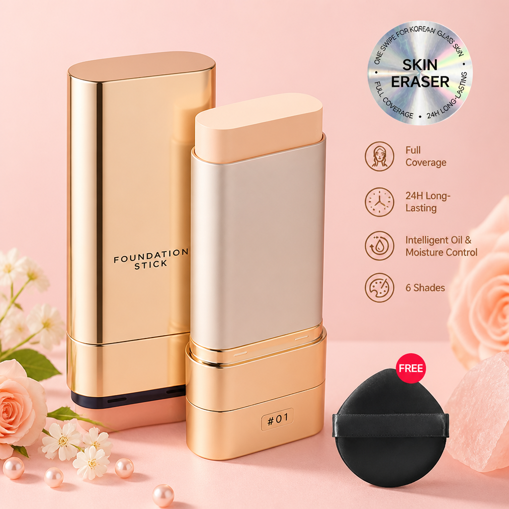 RevelaRadiance™ — Swipe On Korean Glass Skin That Stays Put All Day | Free Puff