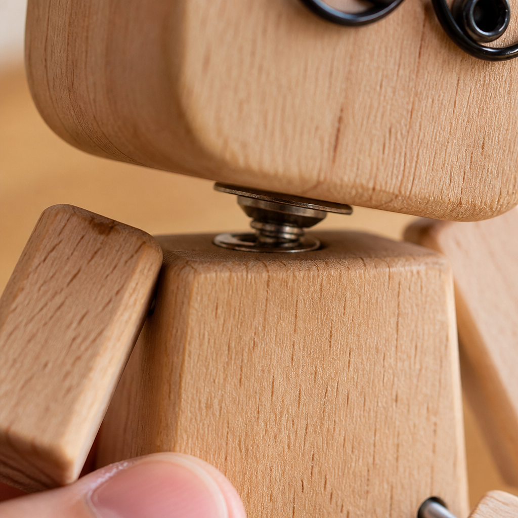 TimberJoy™ — Your Personal Wooden Buddy That Brightens Every Moment