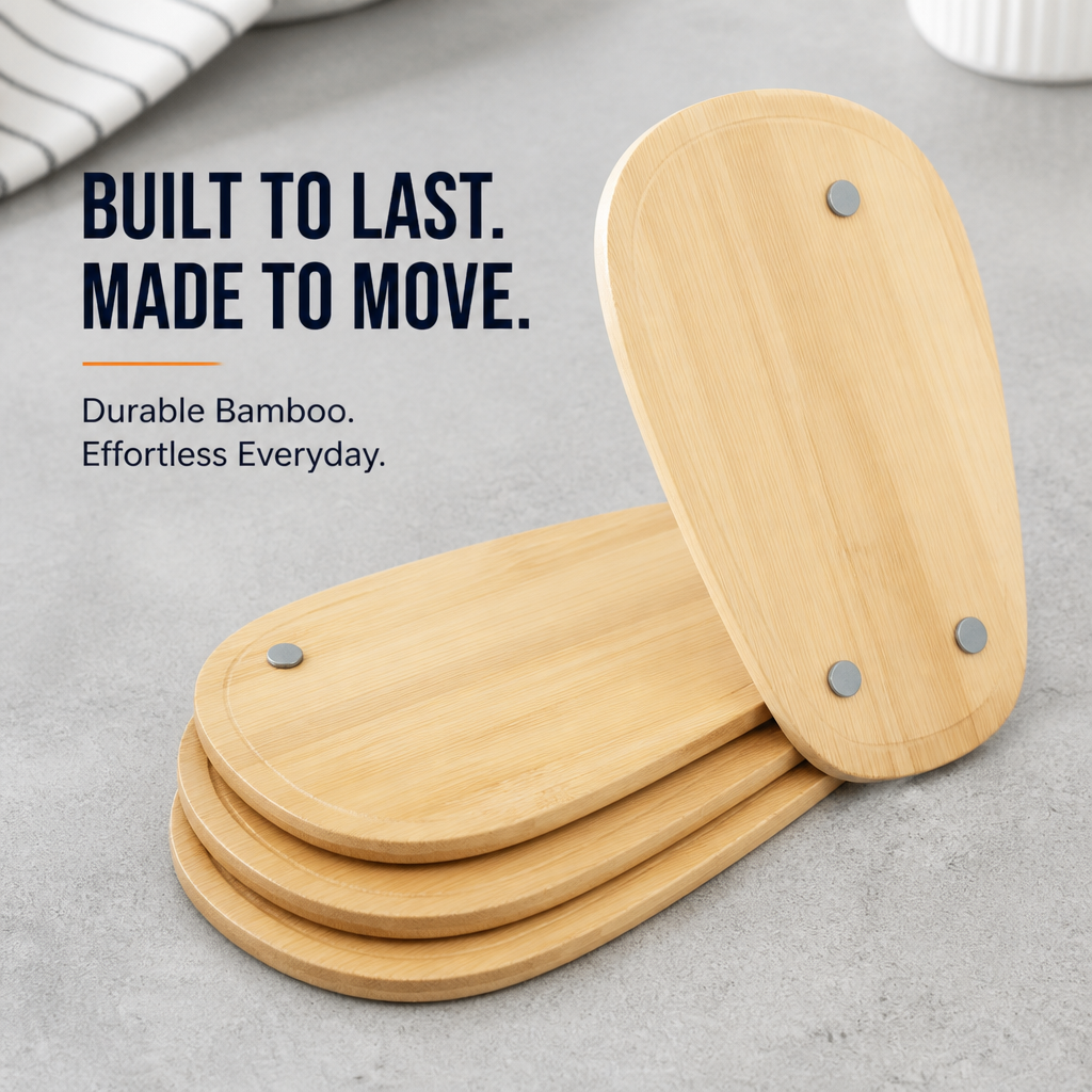 SlipFlow™ — Swivel, Slide & Reclaim Your Counter Without Lifting a Thing